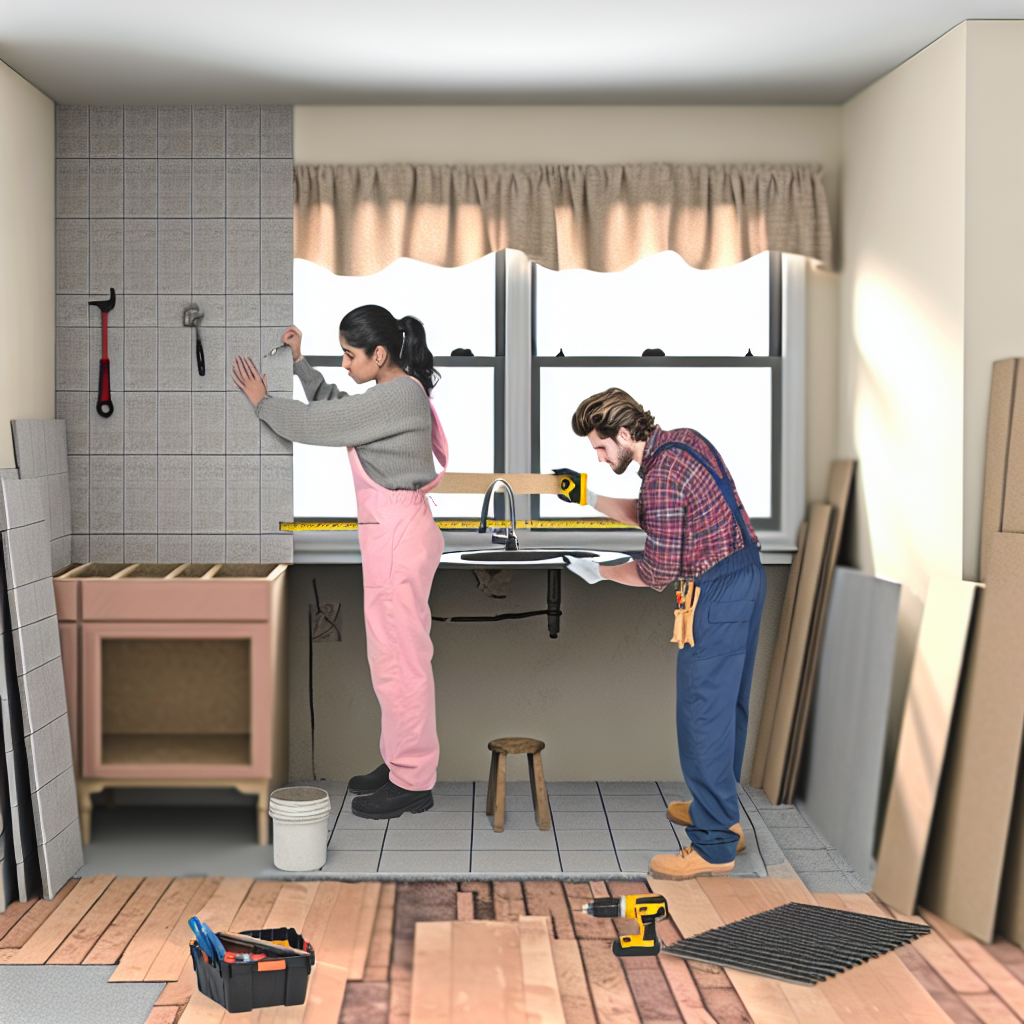 Modern kitchen remodel with sleek finishes